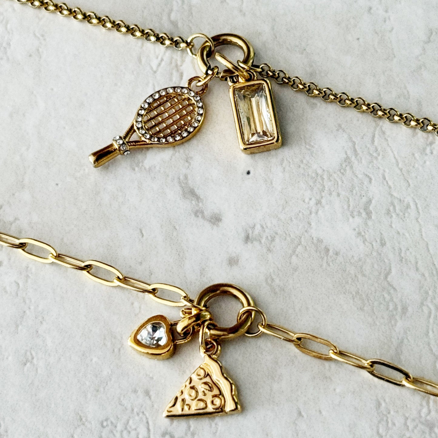 BAGUETTE JEWEL CHARM