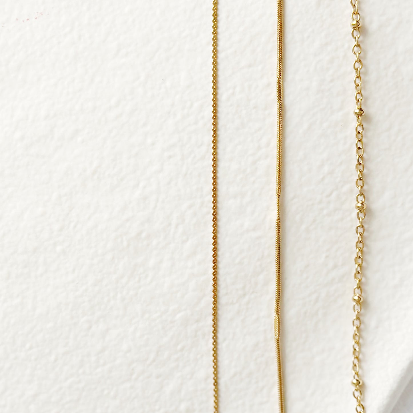 EMBOSSED BONE CHAIN NECKLACE