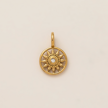 SUN WHEEL CHARM