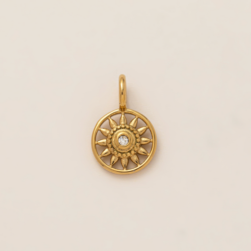 SUN WHEEL CHARM