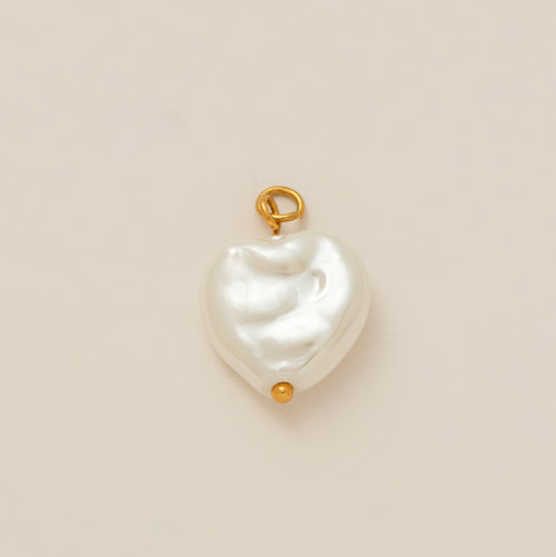 HEART PEARL CHARM
