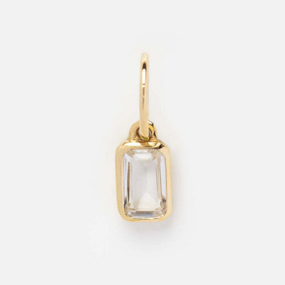 BAGUETTE JEWEL CHARM