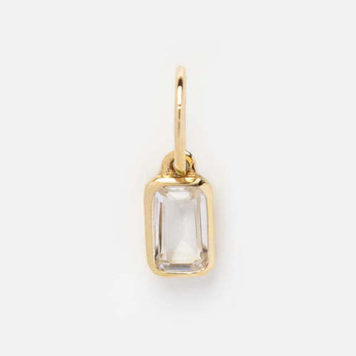 BAGUETTE JEWEL CHARM